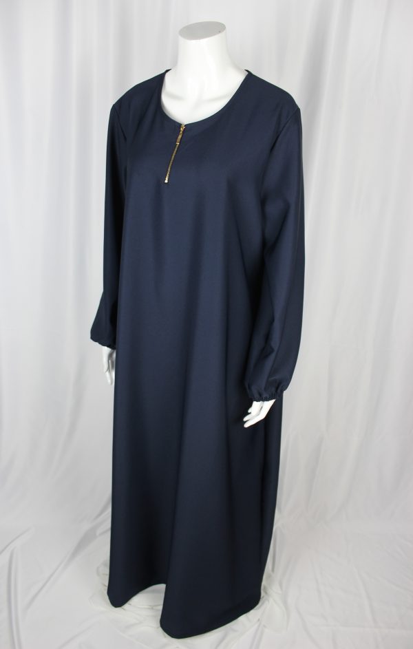 abaya sya bleu marine