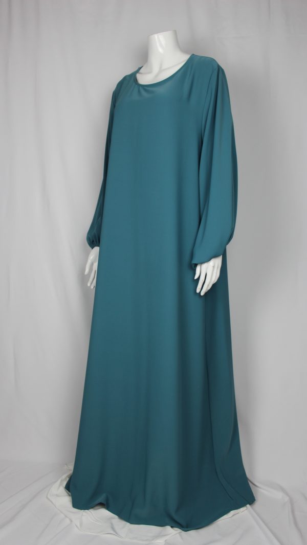 robe bouffante bleu