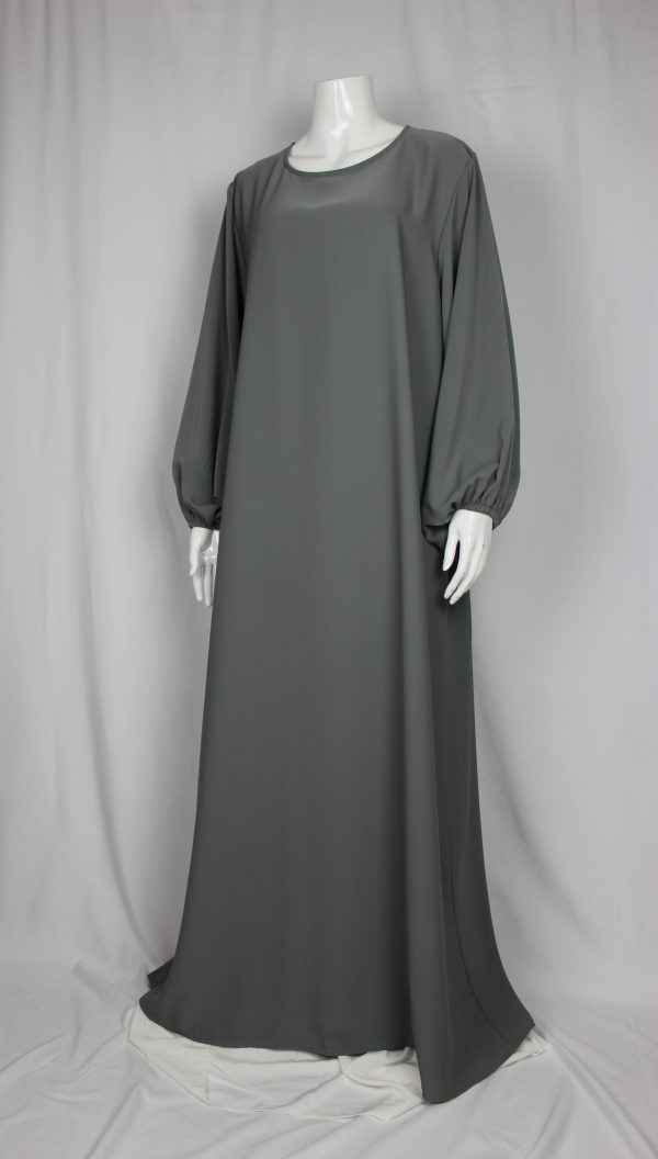 robe bouffante gris